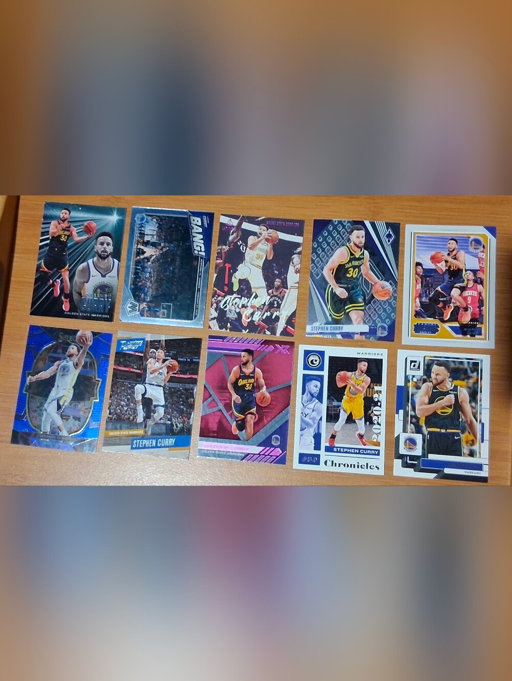 Steph Curry NBA Basketball Card Lot